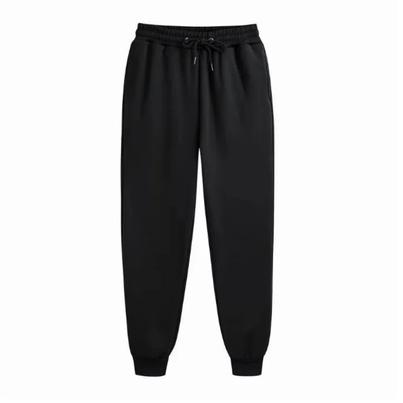 2024 Men Long Pants Autumn and Winter Mens Casual Fleece Sweatpants Soft Sports Pants Jogging Pants 5 Colors S-3XL